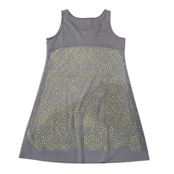 Title Nine Nimblene Eyelet Illusion Sleeveless Active Dress Size L - Picture 3 of 9